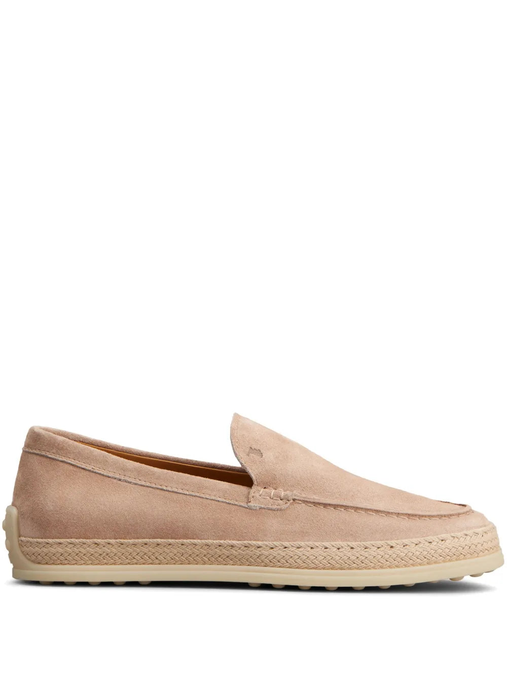 Tod's logo-debossed leather loafers