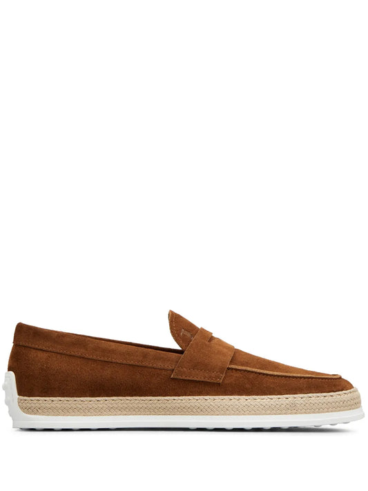 Tod's Gommino suede loafers