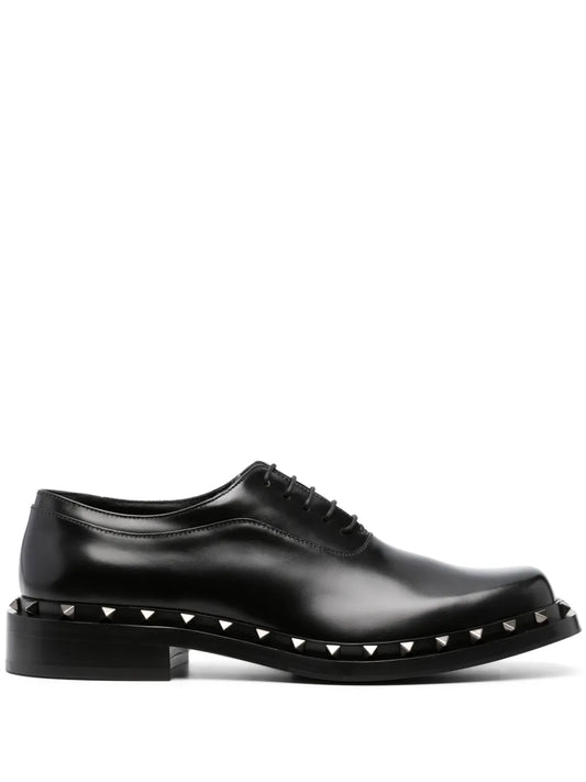 Valentino Garavani Rockstud leather derby shoes
