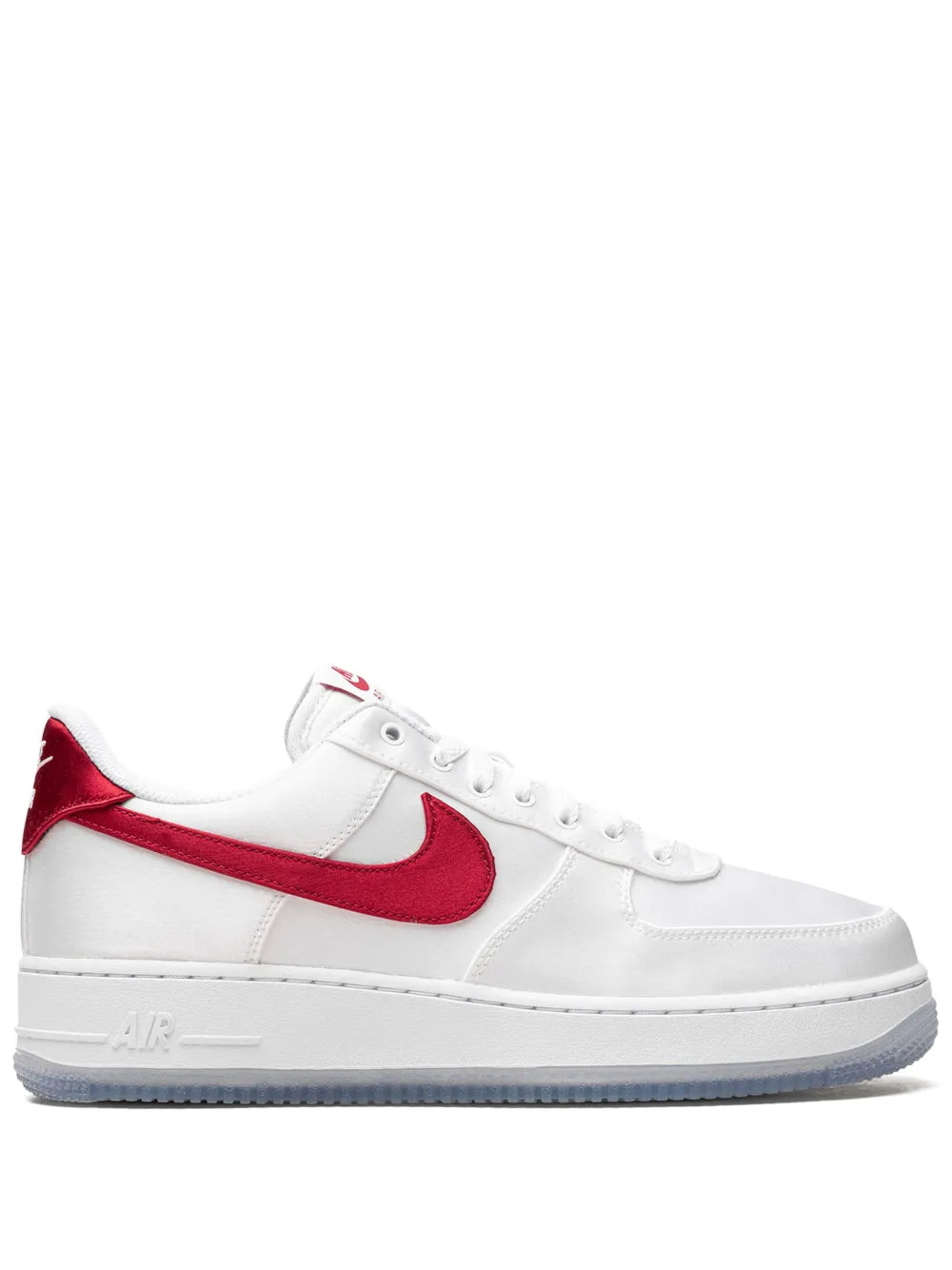 Nike Air Force 1 Low '07 "Satin White/Varsity Red" sneakers