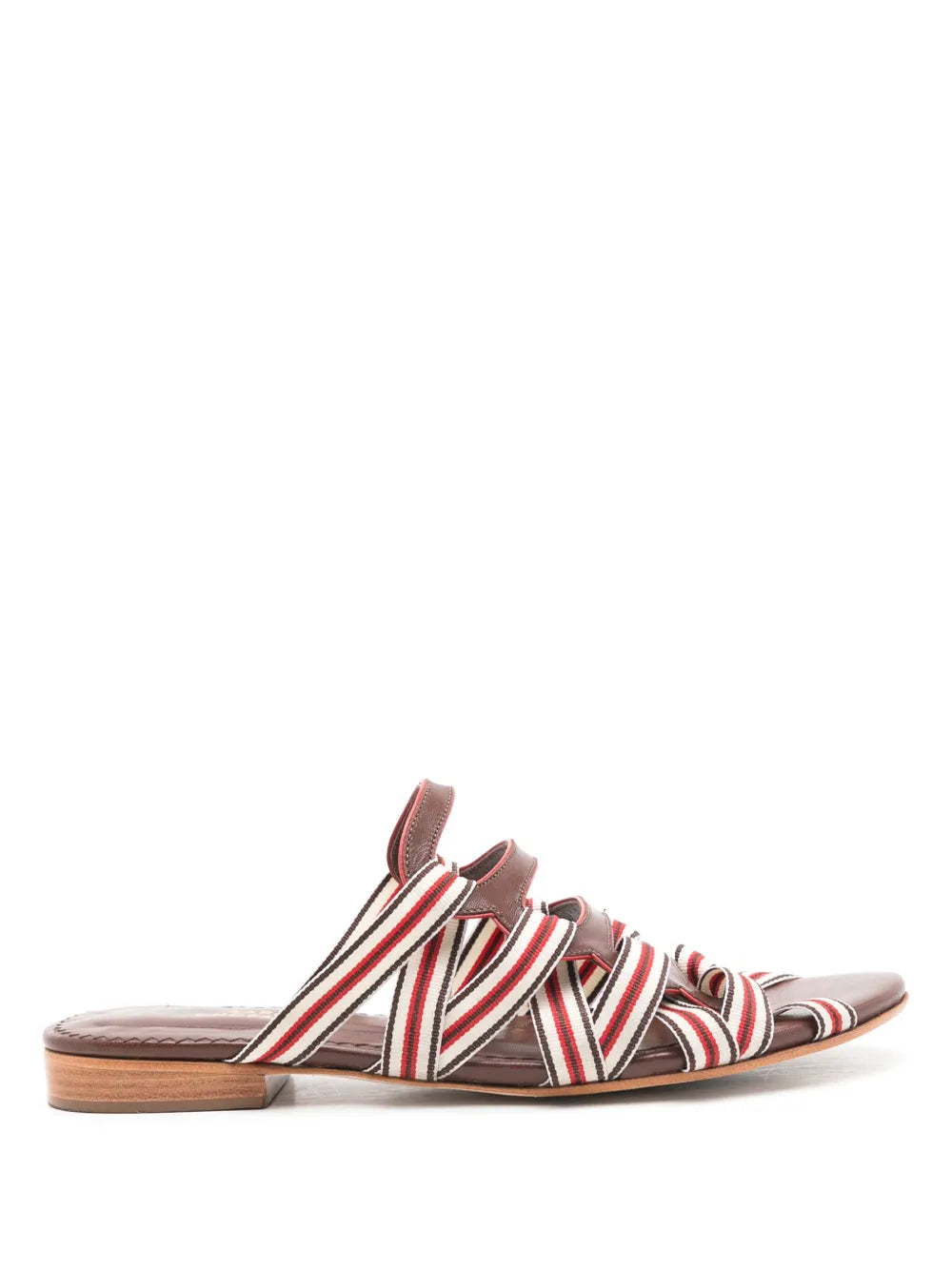 Sarah Chofakian Mia strappy slides