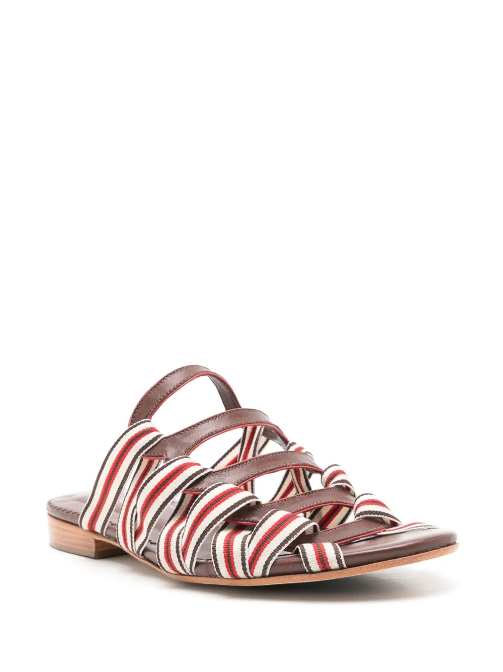 Sarah Chofakian Mia strappy slides