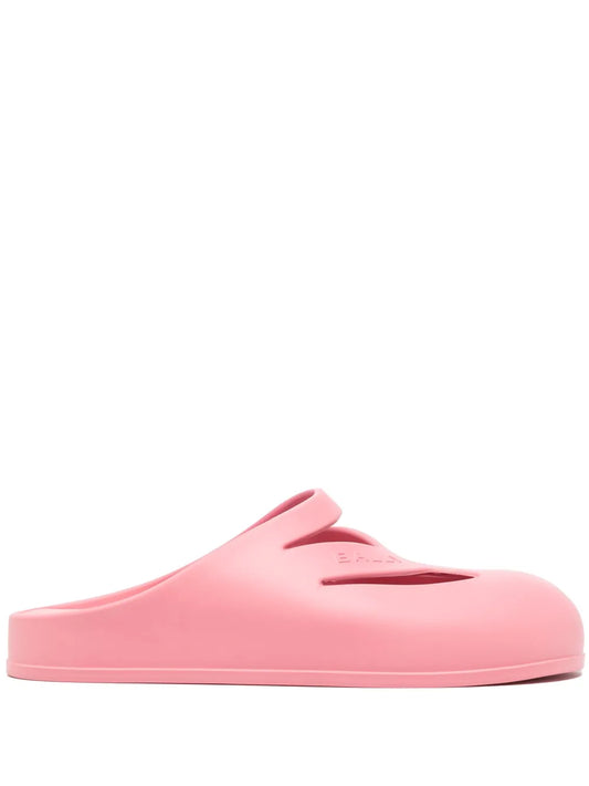 Bally round-toe flat slides