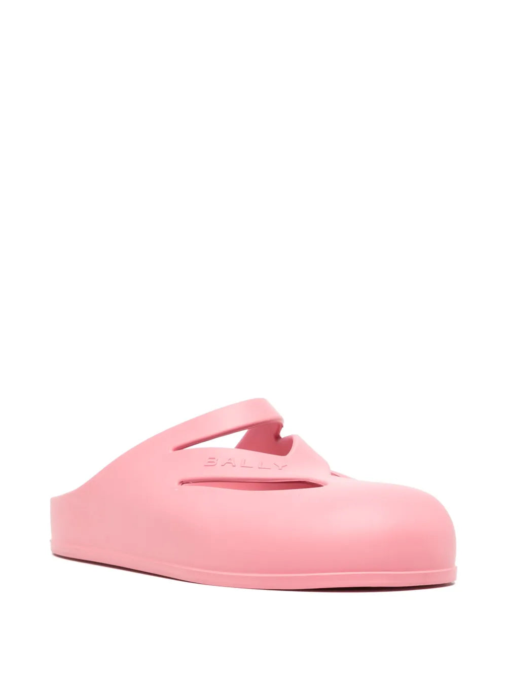 Bally round-toe flat slides