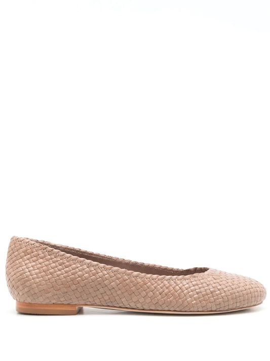 Sarah Chofakian Orly woven ballerina shoes