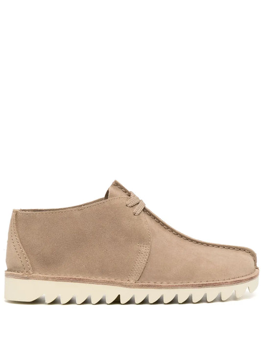 A BATHING APE® lace-up suede sneakers