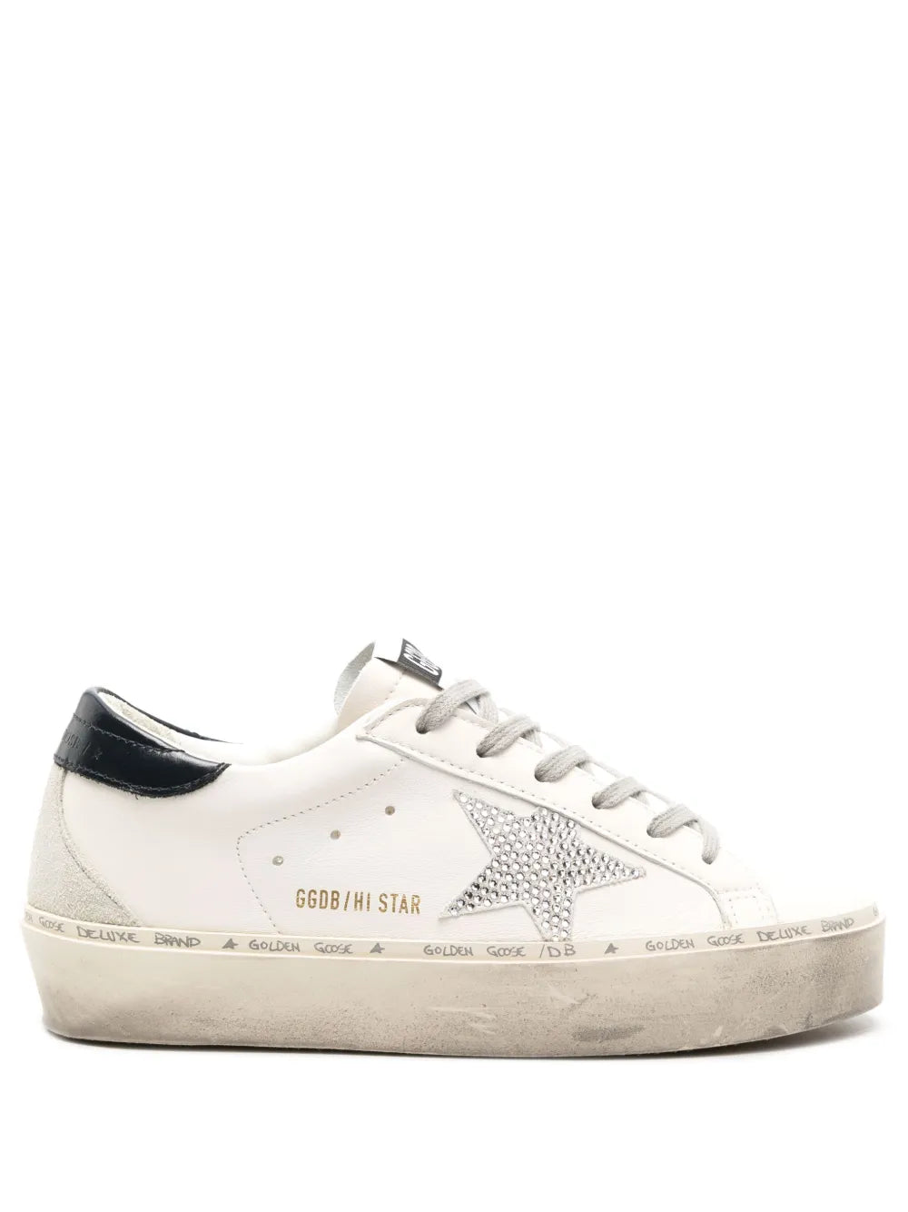 Golden Goose Hi Star leather sneakers