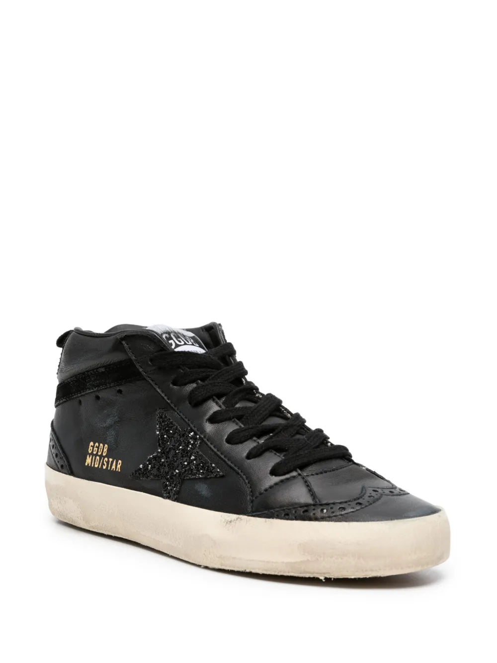 Golden Goose Mid-Star leather sneakers