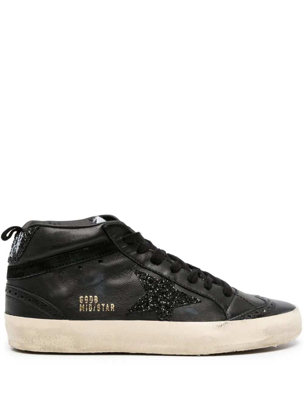Golden Goose Mid-Star leather sneakers