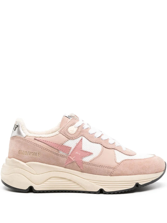 Golden Goose Running Sole panelled sneakers