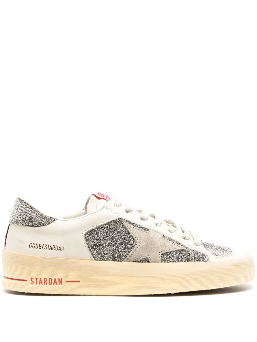 Golden Goose Stardan crystal-embellished leather sneakers