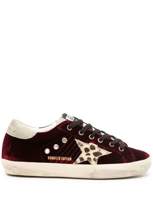 Golden Goose Super-Star velvet sneakers
