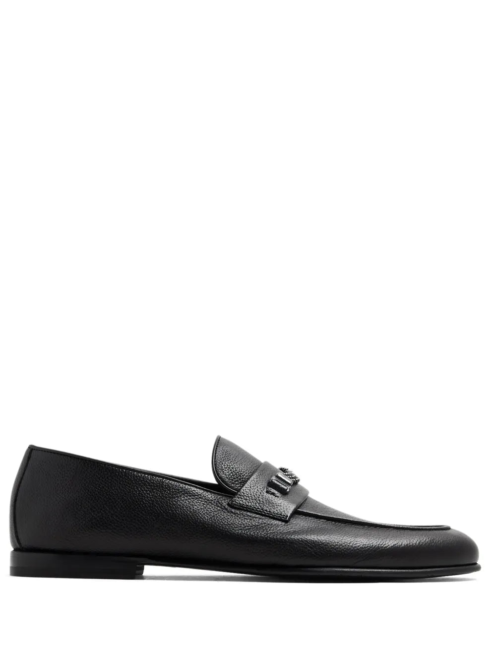 Barrett chain-link leather loafers