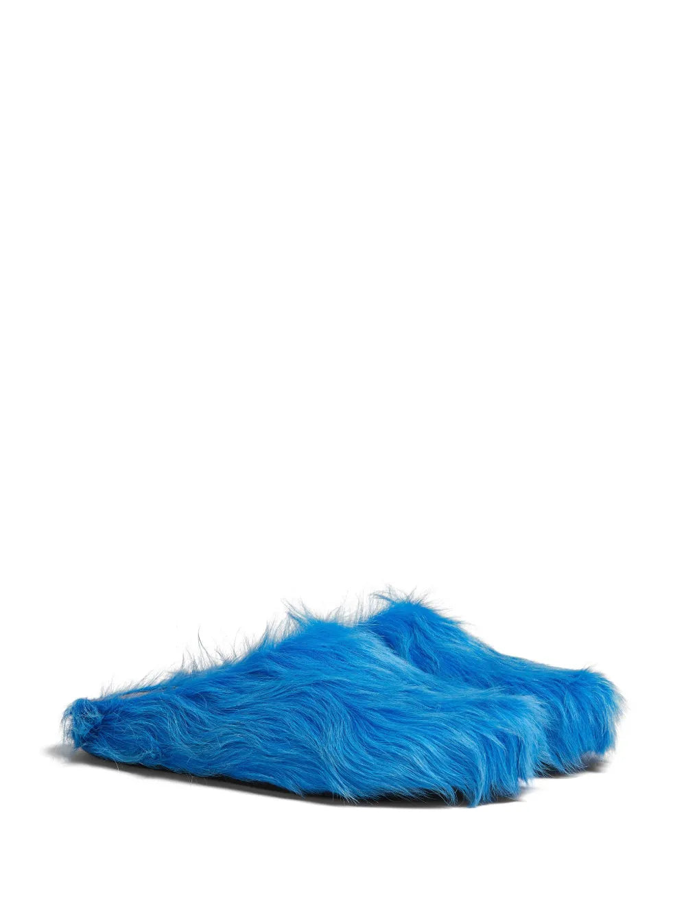 Marni Fussbet Sabot calf-hair slippers