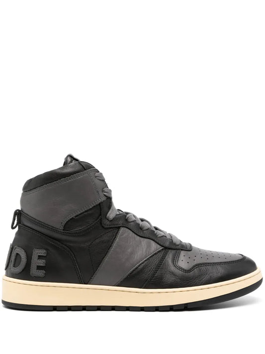 RHUDE Rhecess high-top leather sneakers