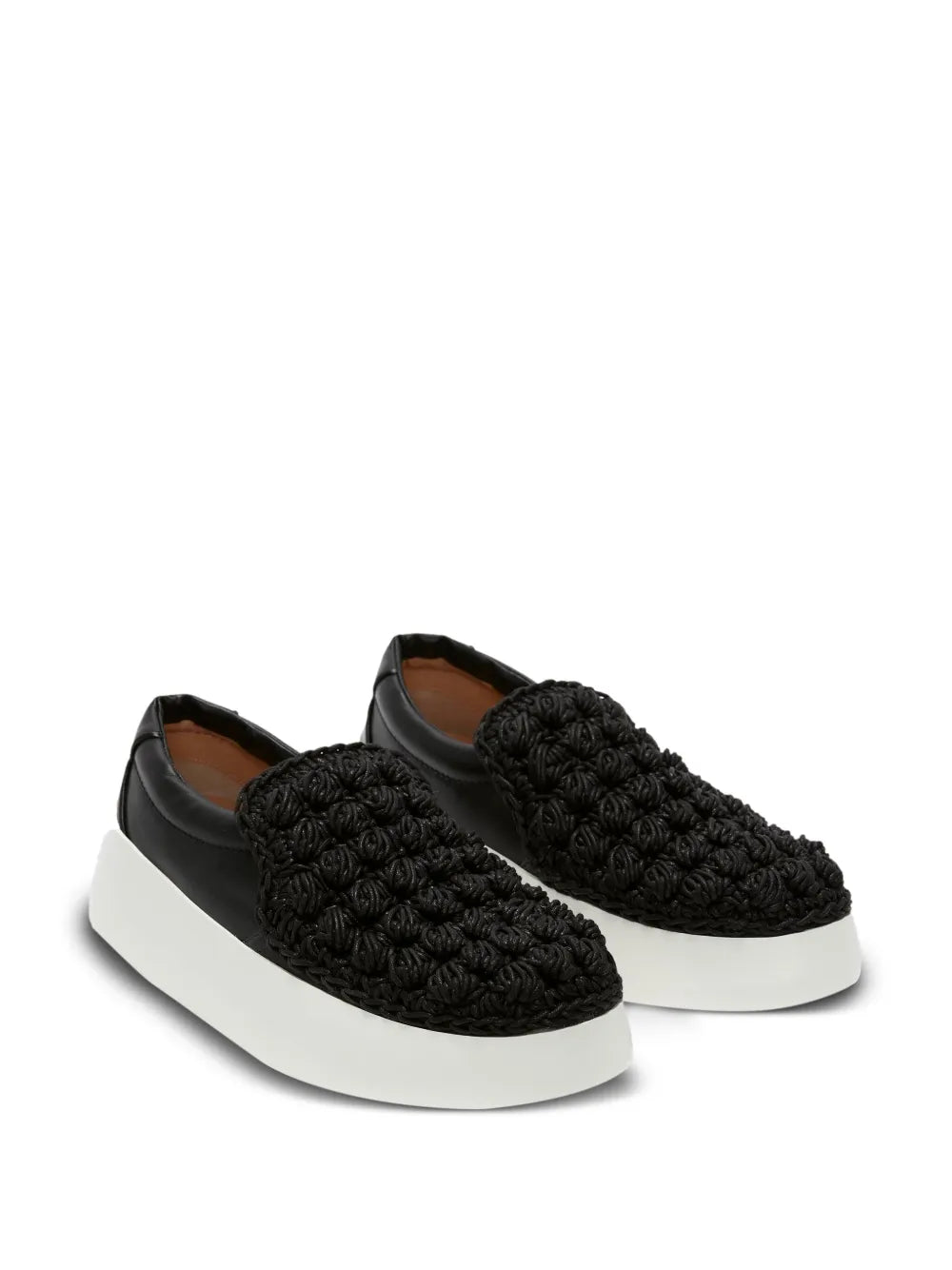 JW Anderson Popcorn leather loafers