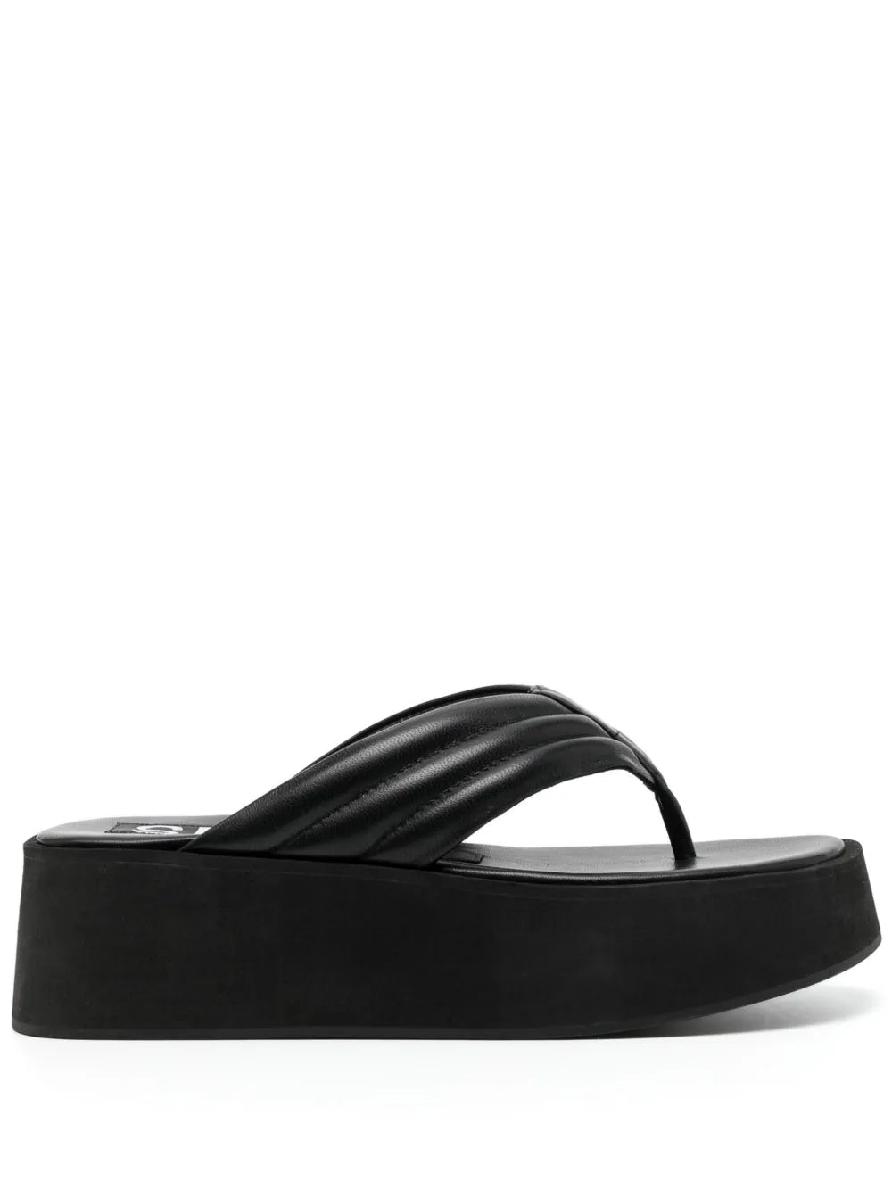 Senso Reese platform leather flip-flops