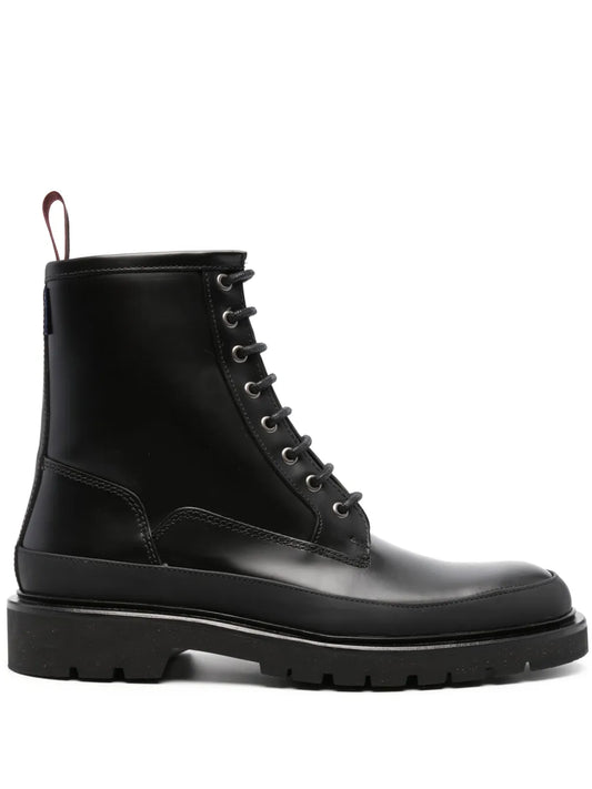 PS Paul Smith logo-tag leather boots 