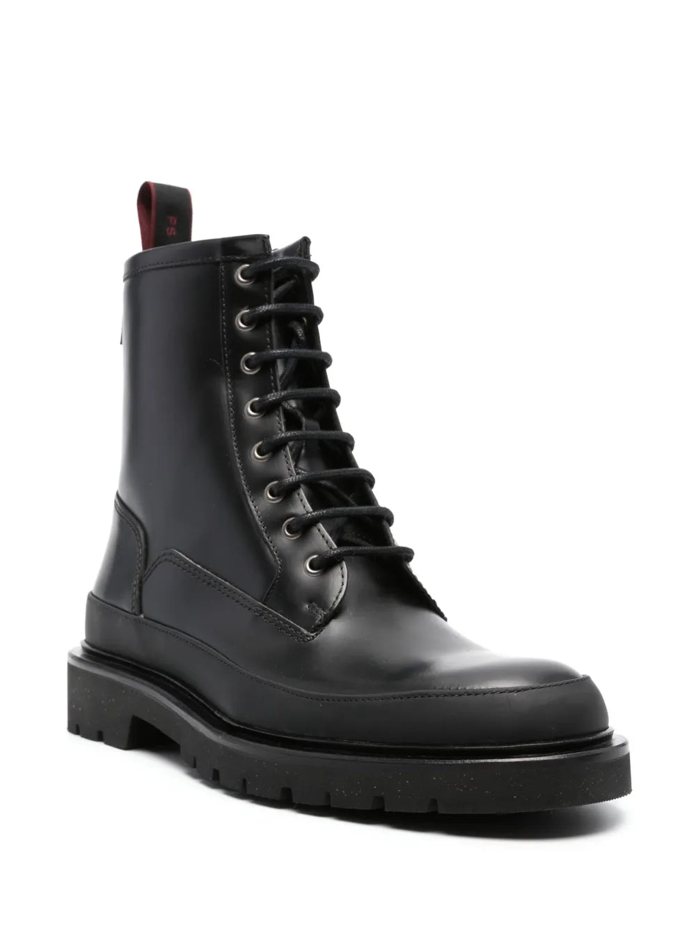PS Paul Smith logo-tag leather boots 
