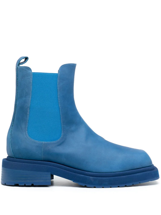 Eckhaus Latta Mike 50mm square-top ankle boots