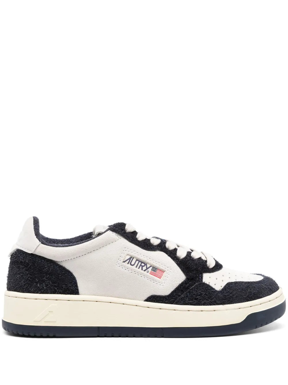 Autry Medalist panelled low-top sneakers