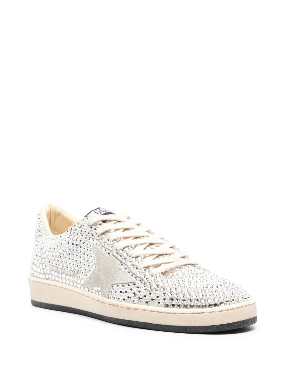 Golden Goose Ball Star rhinestone -embellished suede sneakers