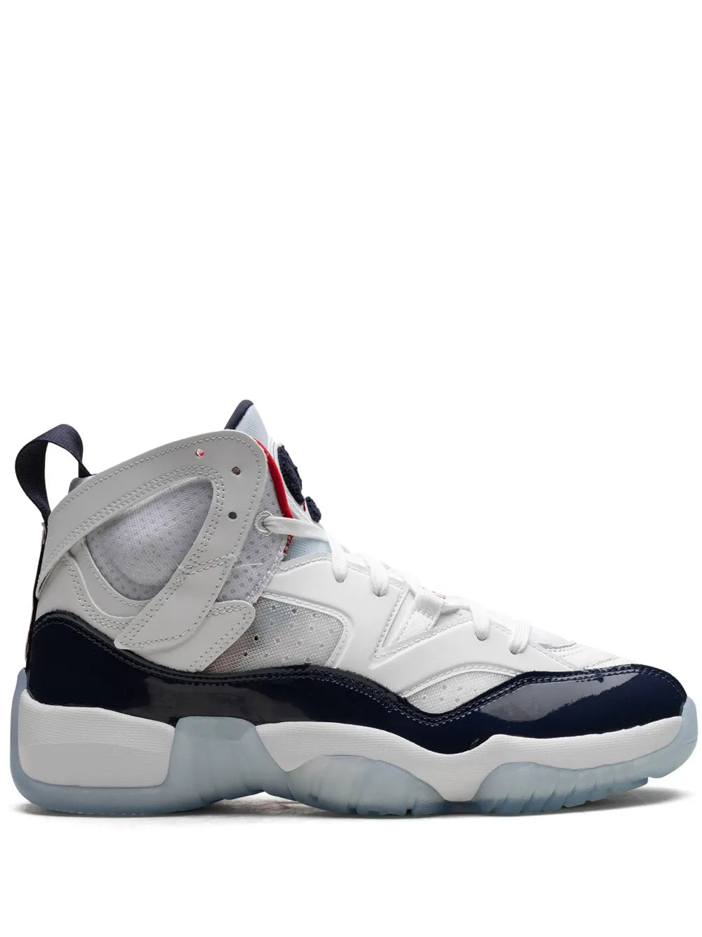 Jordan Jumpman Two Trey "White/Navy/University Red" sneakers