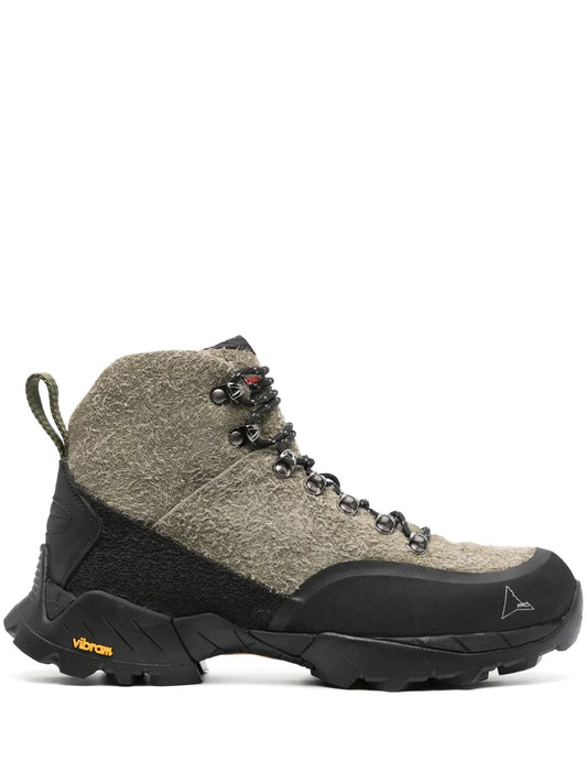 ROA Andreas leather high-top sneakers