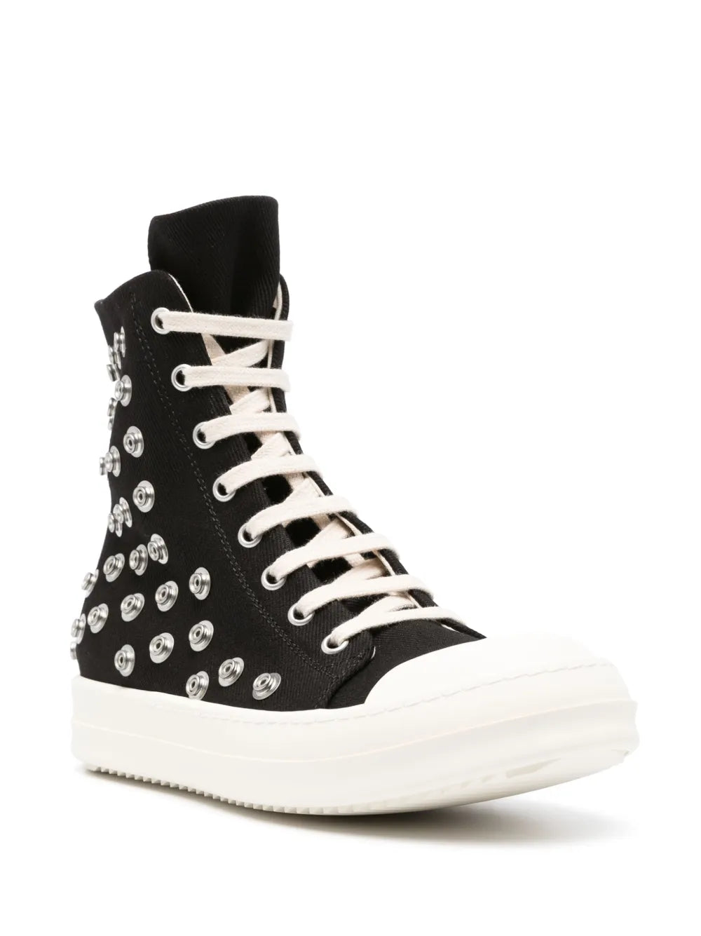 Rick Owens DRKSHDW Luxor eyelet-detailed high-top sneakers