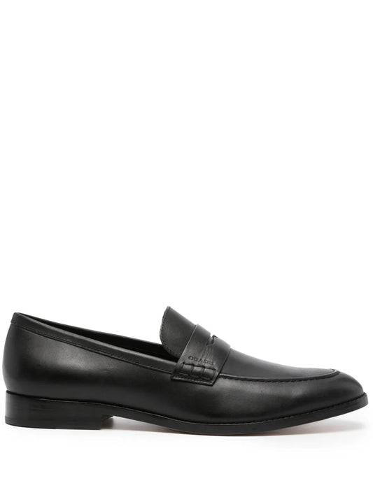 Coach Declan leather penny loafers