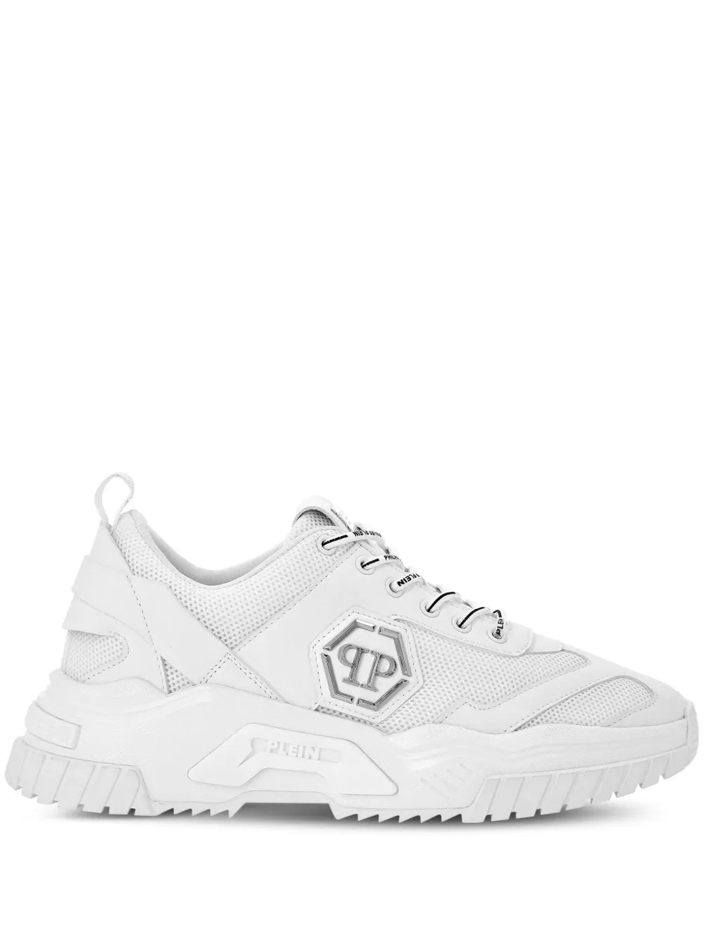 Philipp Plein Predator logo-plaque sneakers 