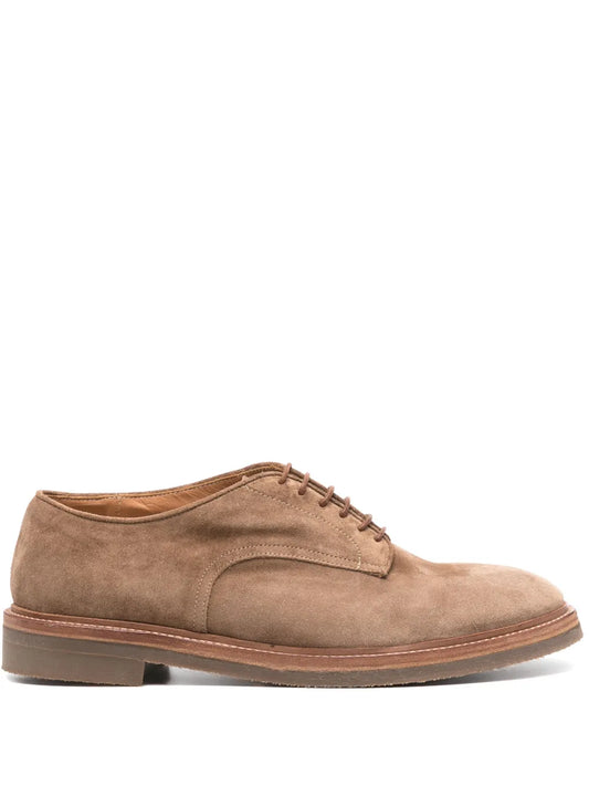 Alberto Fasciani lace-up suede derby shoes
