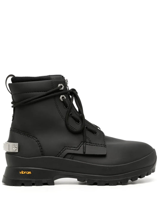 C2h4 Boson leather ankle boots