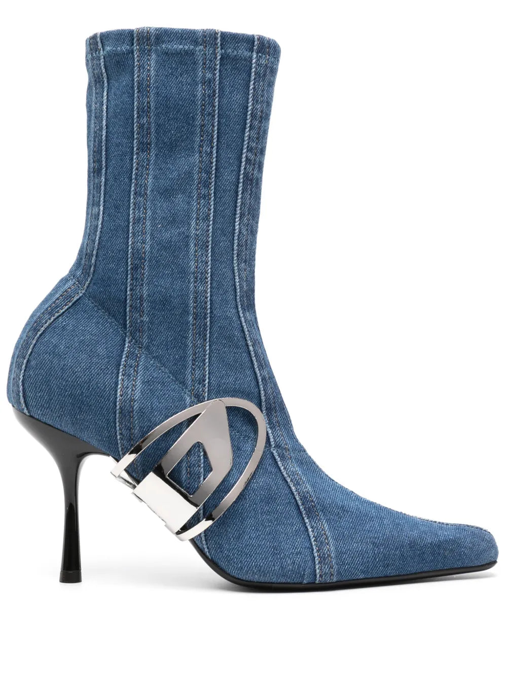 Diesel D-Eclipse Bt C 100mm denim boots