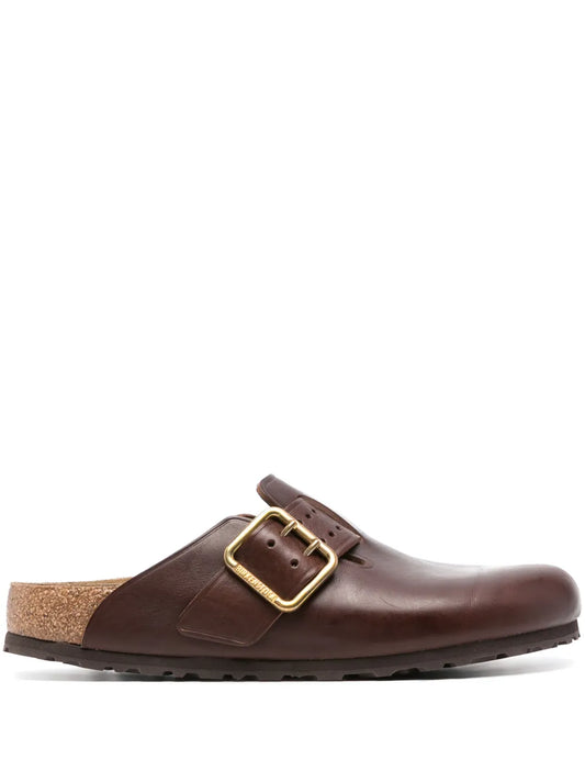 Birkenstock Boston Bold leather slides