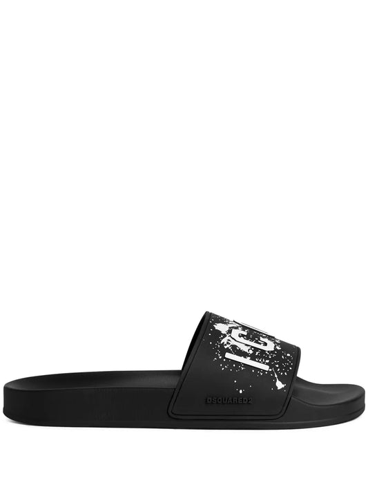 DSQUARED2 Icon slip-on slides
