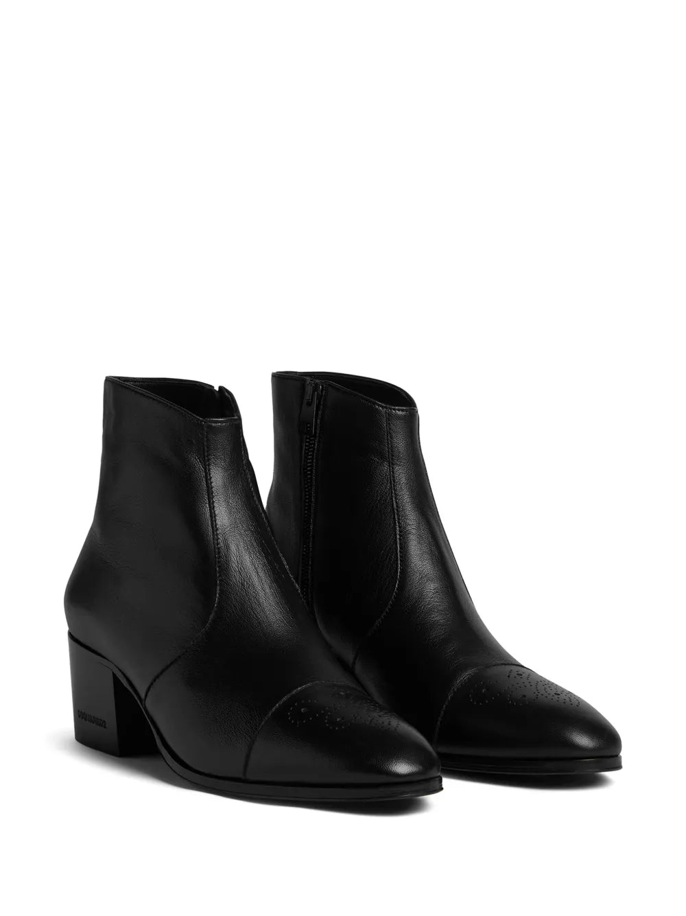 DSQUARED2 60mm leather ankle boots