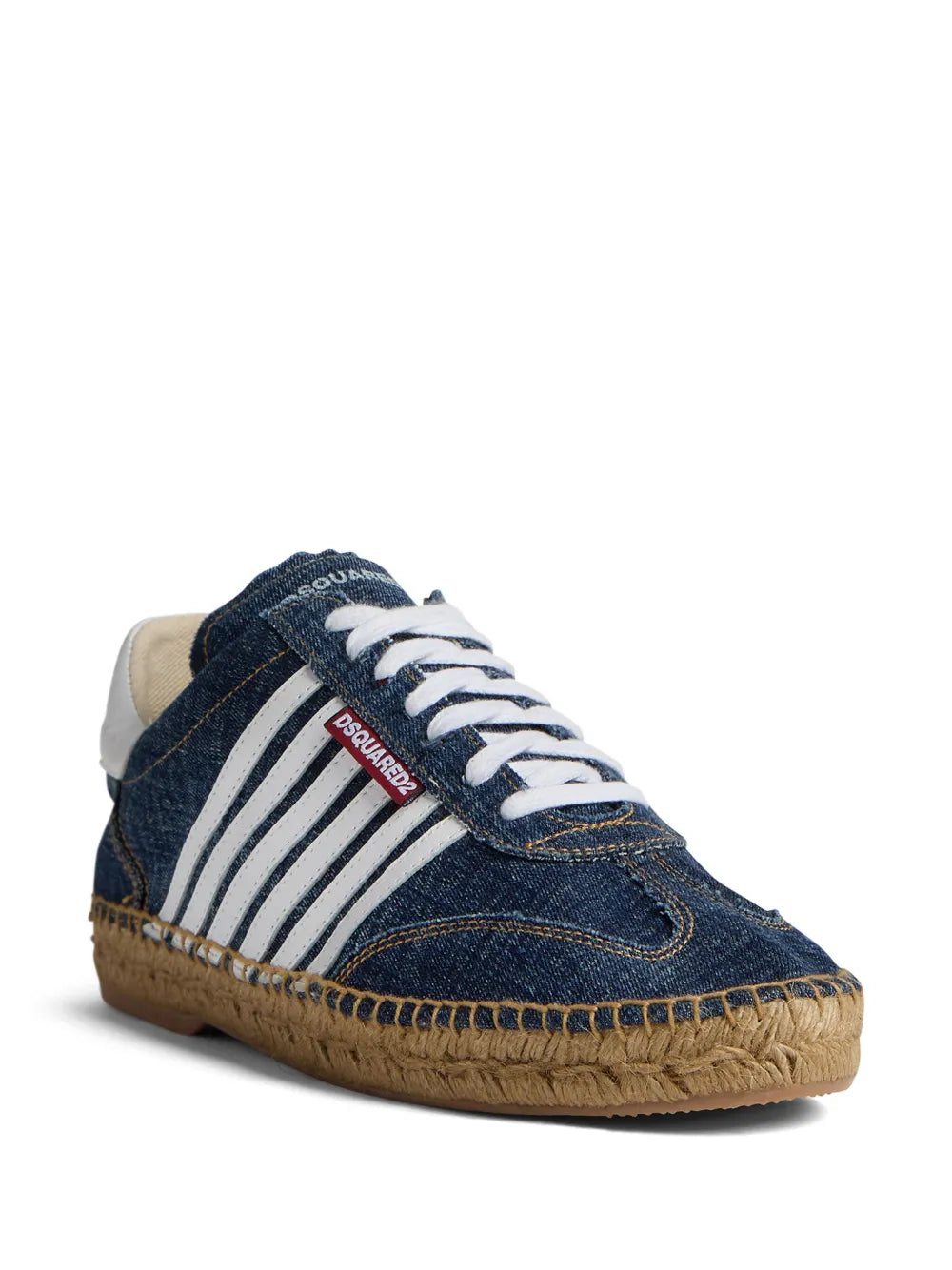 DSQUARED2 denim espadrille sneakers