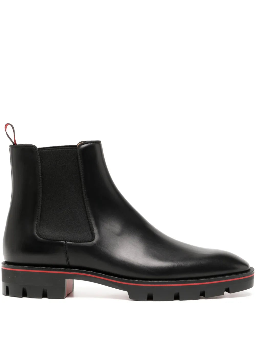 Christian Louboutin Alpinosol leather Chelsea boots