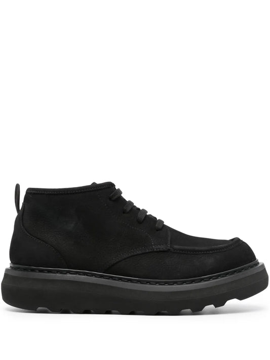 Premiata lace-up leather derby shoes