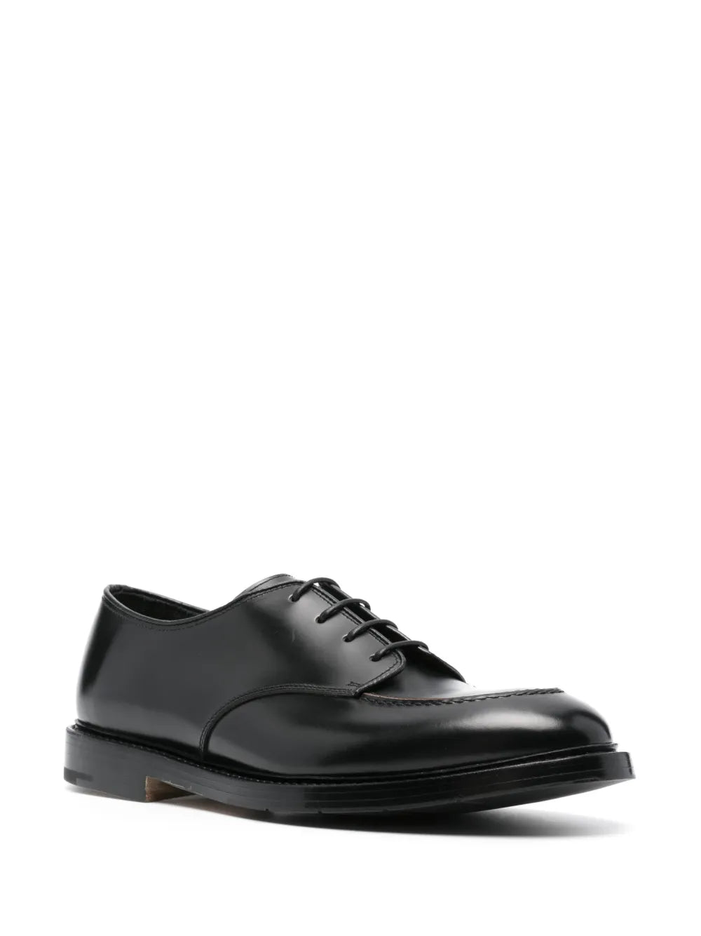 Premiata lace-up leather derby shoes