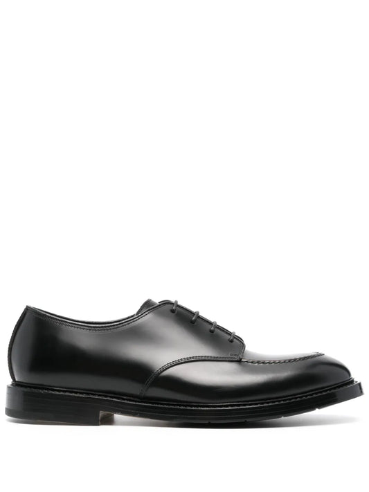 Premiata lace-up leather derby shoes