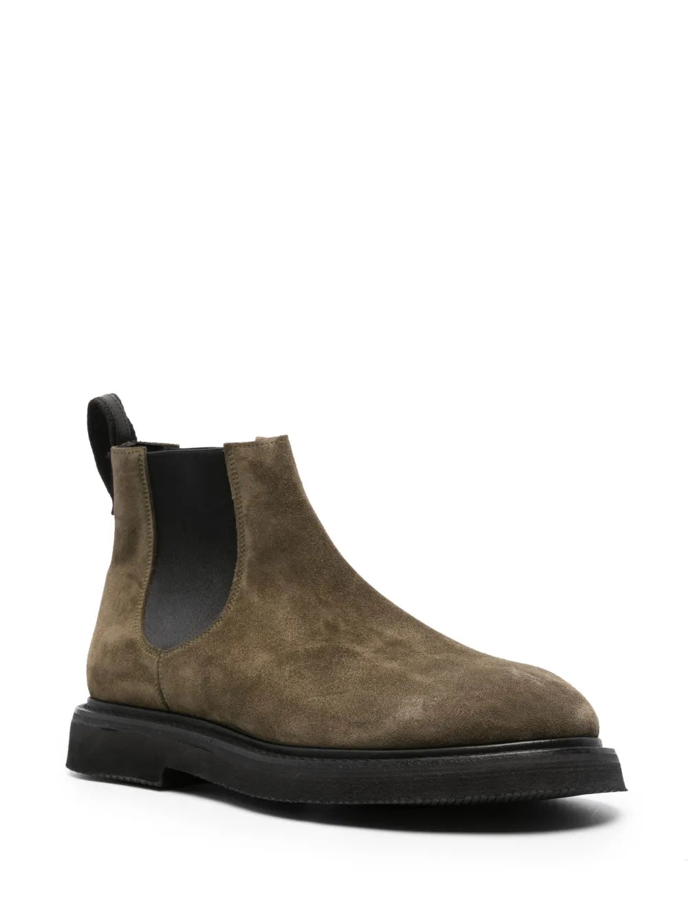 Premiata round-toe suede ankle boots