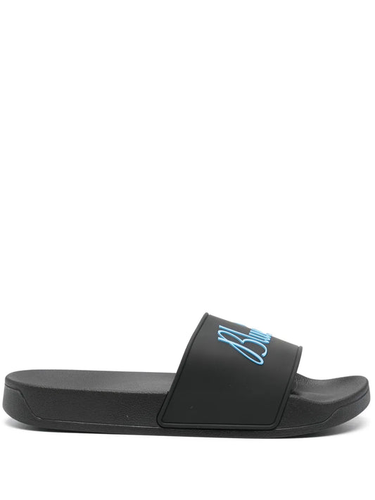 BLUE SKY INN 3D-logo open-toe slides