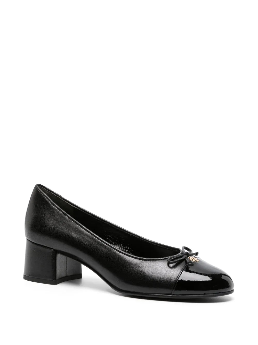 Tory Burch 45mm cap-toe leather pumps