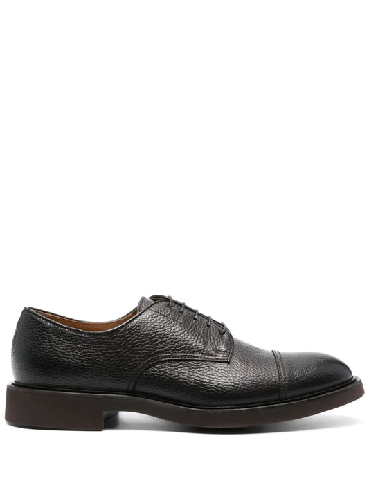 Doucal's leather Derby shoes