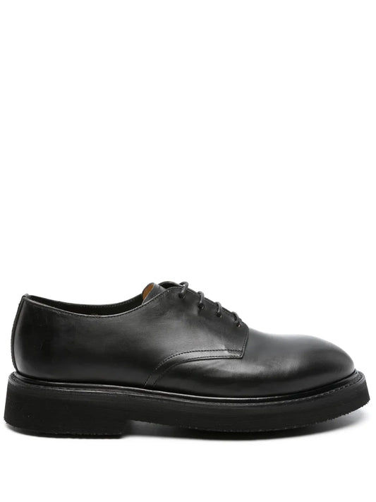 Premiata lace-up leather Derby shoes