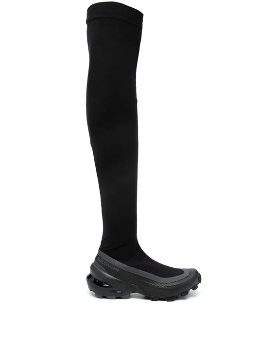 MM6 Maison Margiela X Salomon thigh-length chunky boots