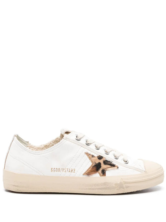 Golden Goose V-Star leather sneakers