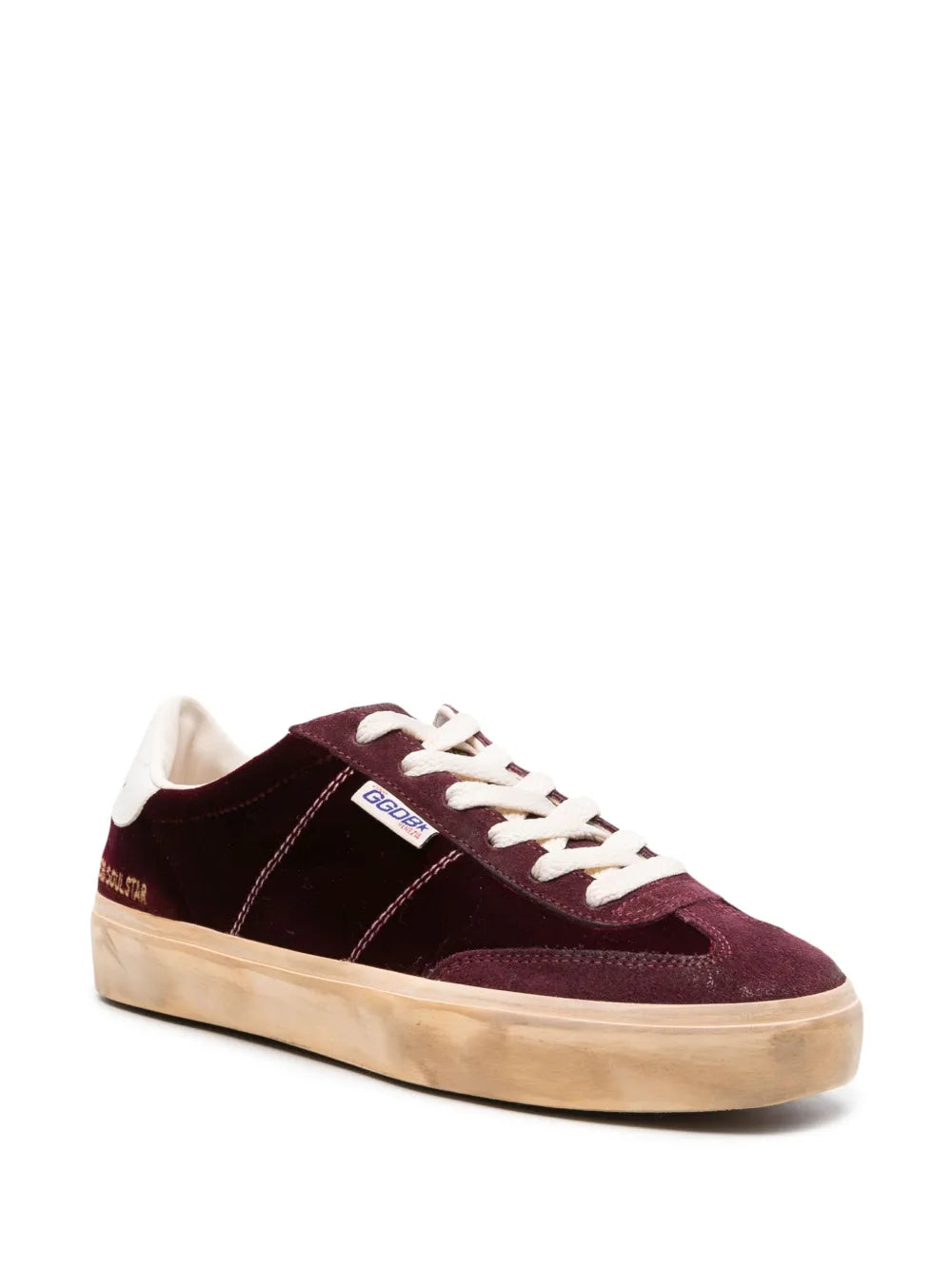 Golden Goose Soul-Star velvet sneakers